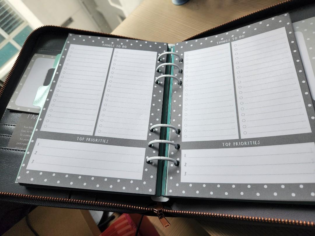 Kikki K A5 Planner with Smart binder, Hobbies & Toys, Stationery