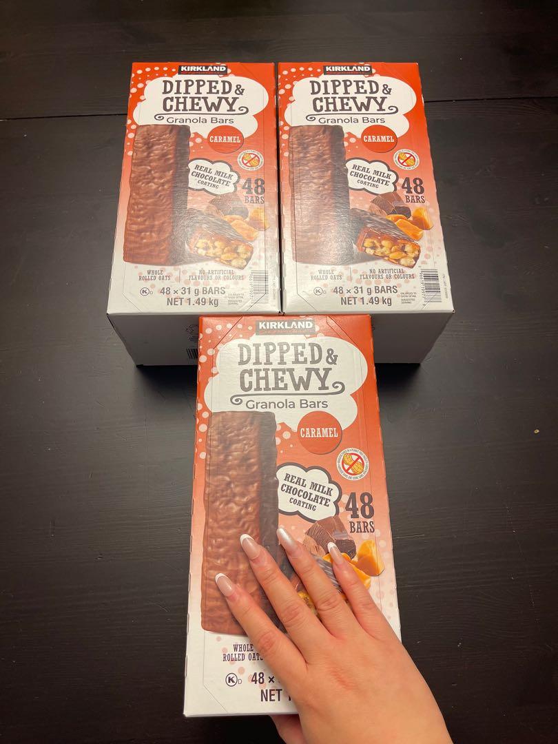 Kirkland dipped and chewy caramel granola bars, Health & Nutrition