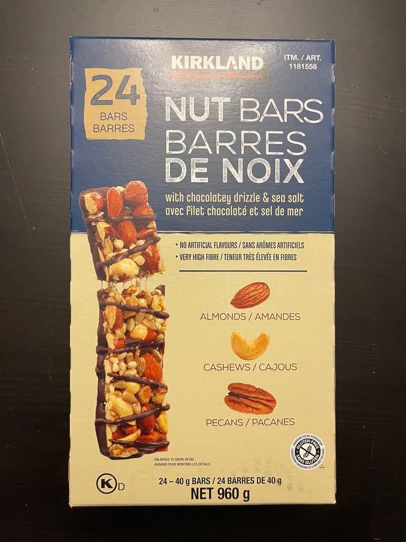 Kirkland nut granola bars, Health & Nutrition, Health Supplements