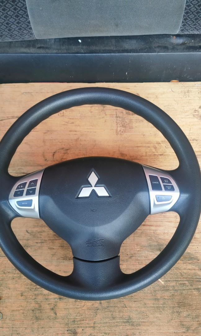 Mitsubishi lancer discount steering wheel size