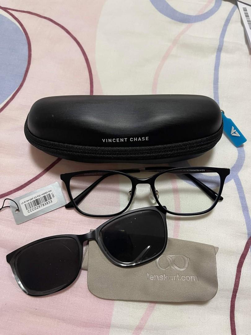 Lenskart Air Blue Full Rim Clip On Glasses, Women's Fashion