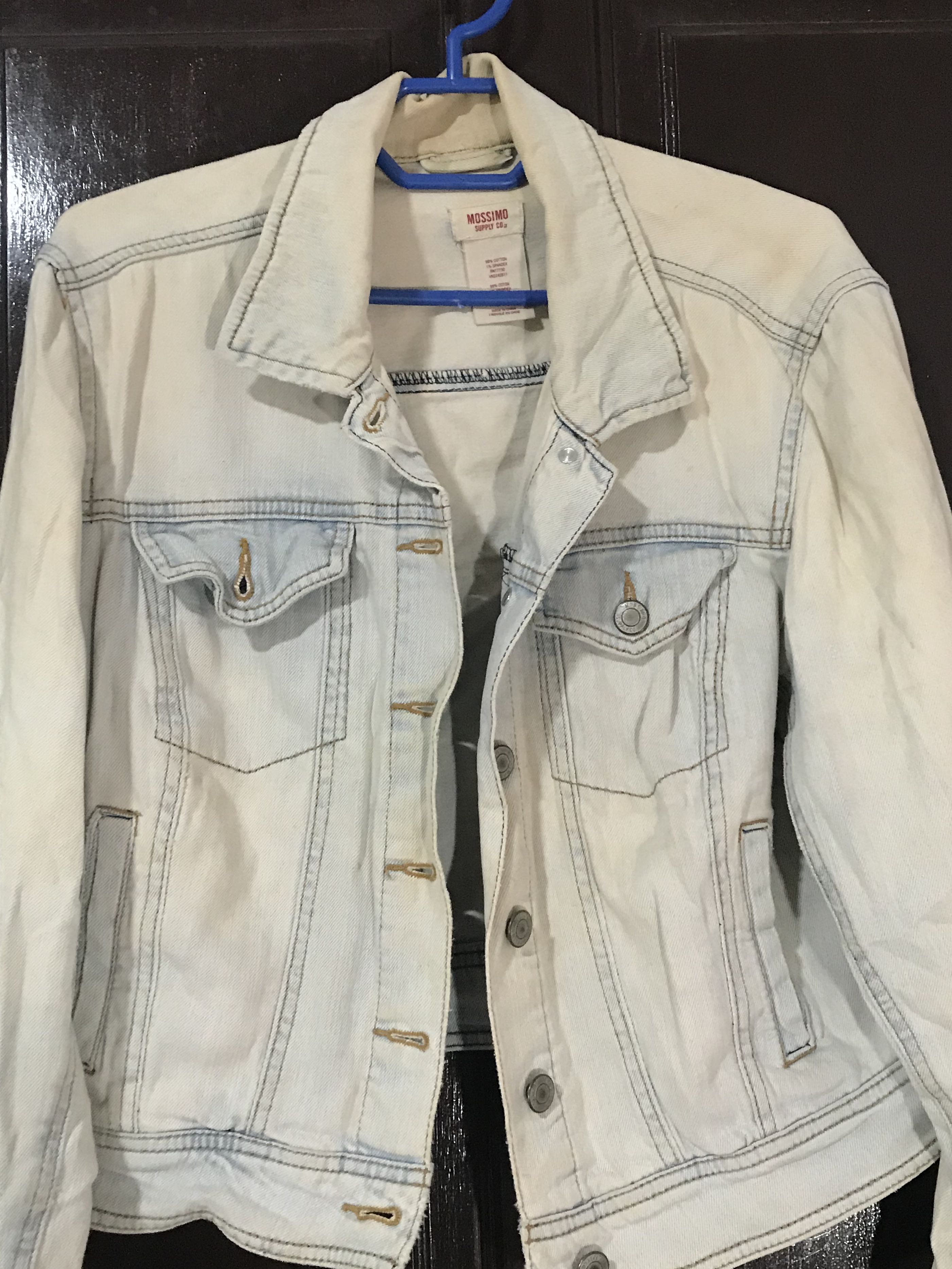 Light Wash Blue Denim Jacket, Women's 
