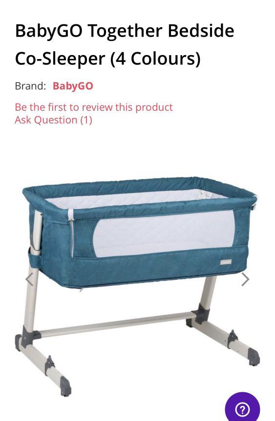 like new BabyGo co sleeper bedside crib