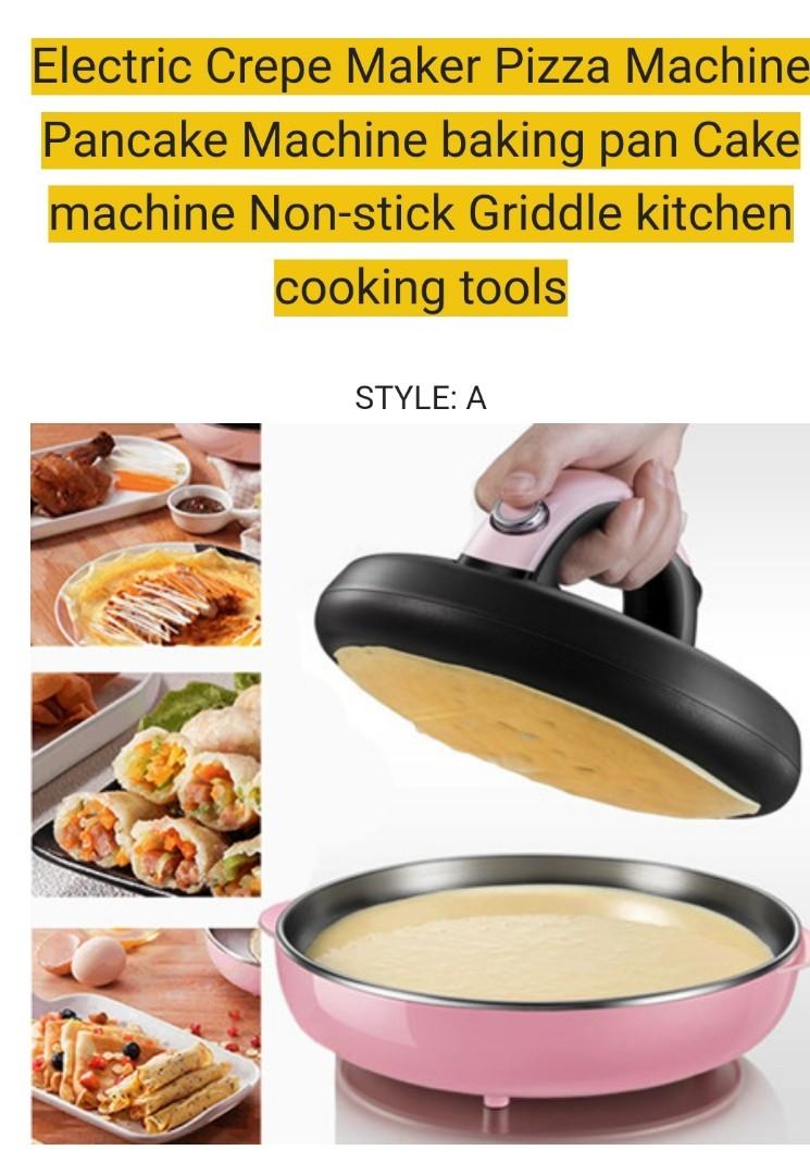 Little 🐻 Electric Crepe,Pizza, Pancake instant maker, Furniture & Home  Living, Kitchenware & Tableware, Cookware & Accessories on Carousell