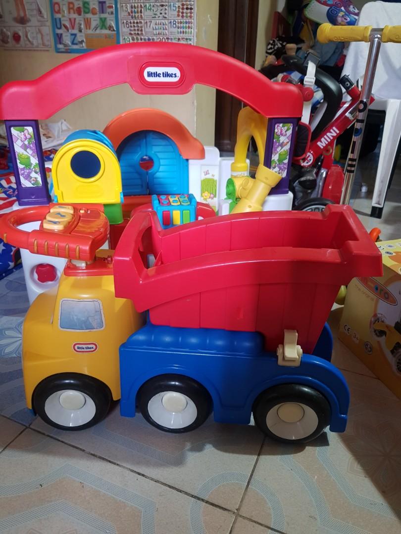Vintage alterable little tikes dump truck