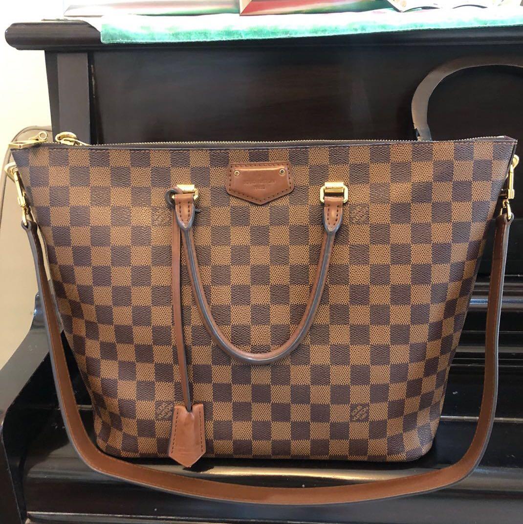 LV square bag, Luxury, Bags & Wallets on Carousell