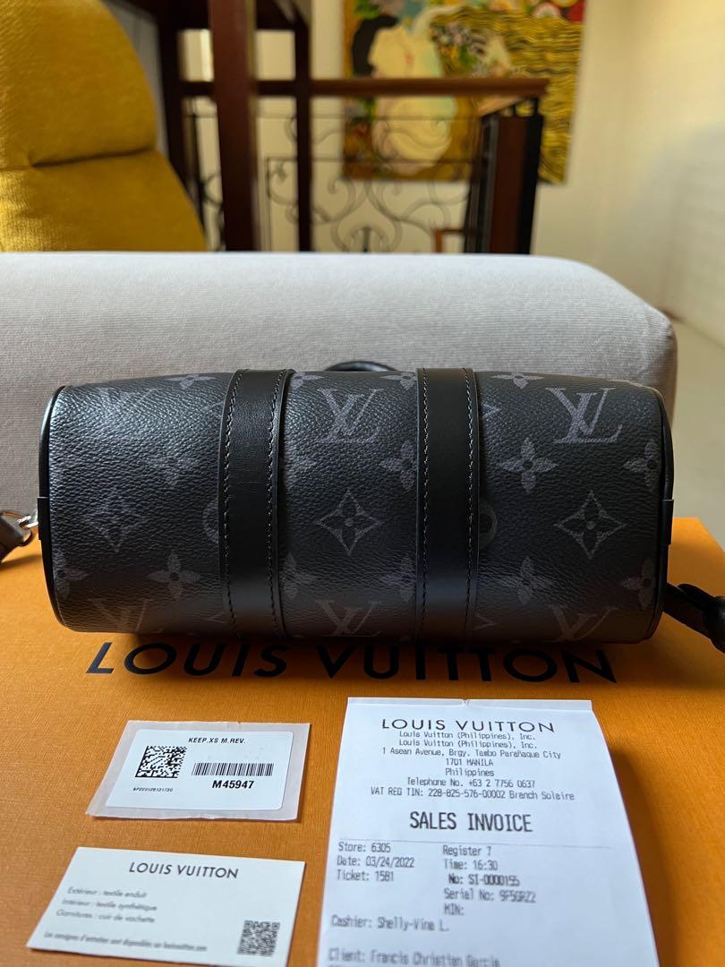 Louis Vuitton Reverse Monogram Eclipse Keepall XS - Black Messenger Bags,  Bags - LOU633255