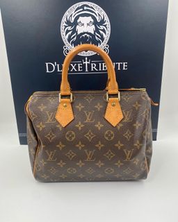 LOUIS VUITTON LV MONOGRAM SPEEDY 25, Luxury, Bags \u0026 Wallets on Carousell
