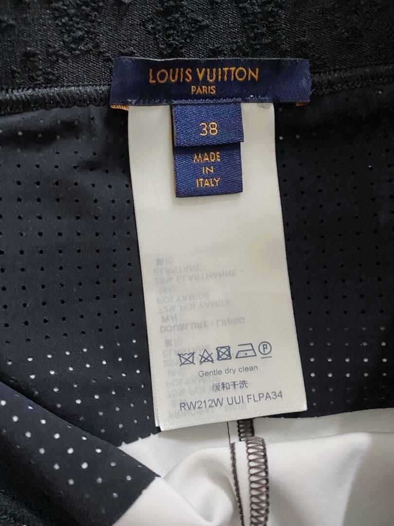LOUIS VUITTON All-over reflective monogram leggings long pants RM182 GCZ  HFY69W