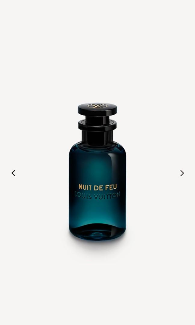 Louis Vuitton Nuit de Feu Eau de Parfum sample, Beauty \u0026 Personal Care,  Fragrance \u0026 Deodorants on Carousell