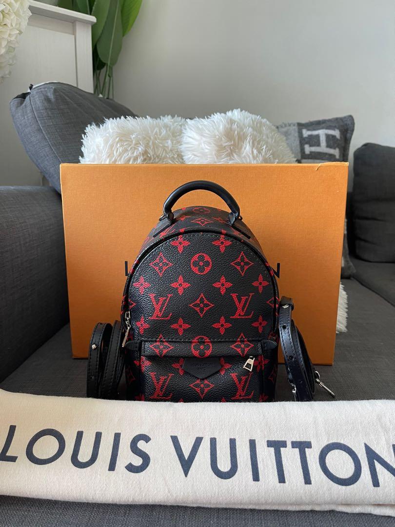 louis vuitton palm springs mini infrarouge, Luxury, Bags u0026 Wallets on  Carousell