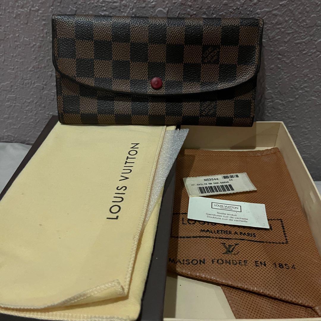 LV Emilie Wallet, Luxury, Bags & Wallets on Carousell
