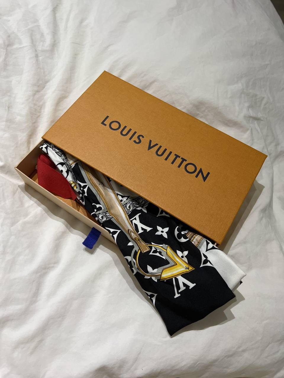 Louis Vuitton - Monogram Confidential Bandeau - Silk - Black - Women - Luxury
