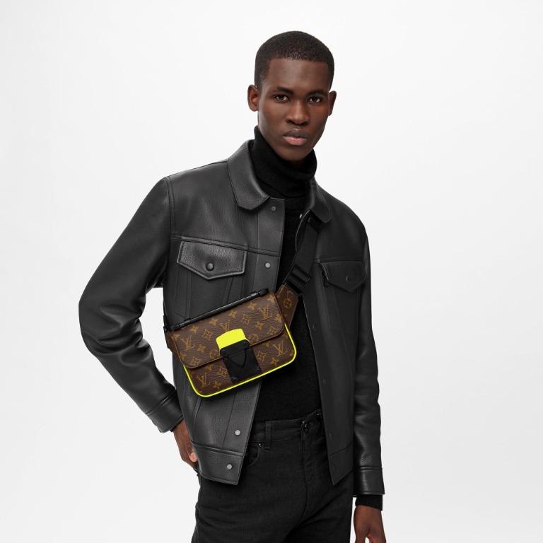 Louis Vuitton Monogram Macassar S Lock Sling Bag - Brown Waist Bags, Bags -  LOU735071