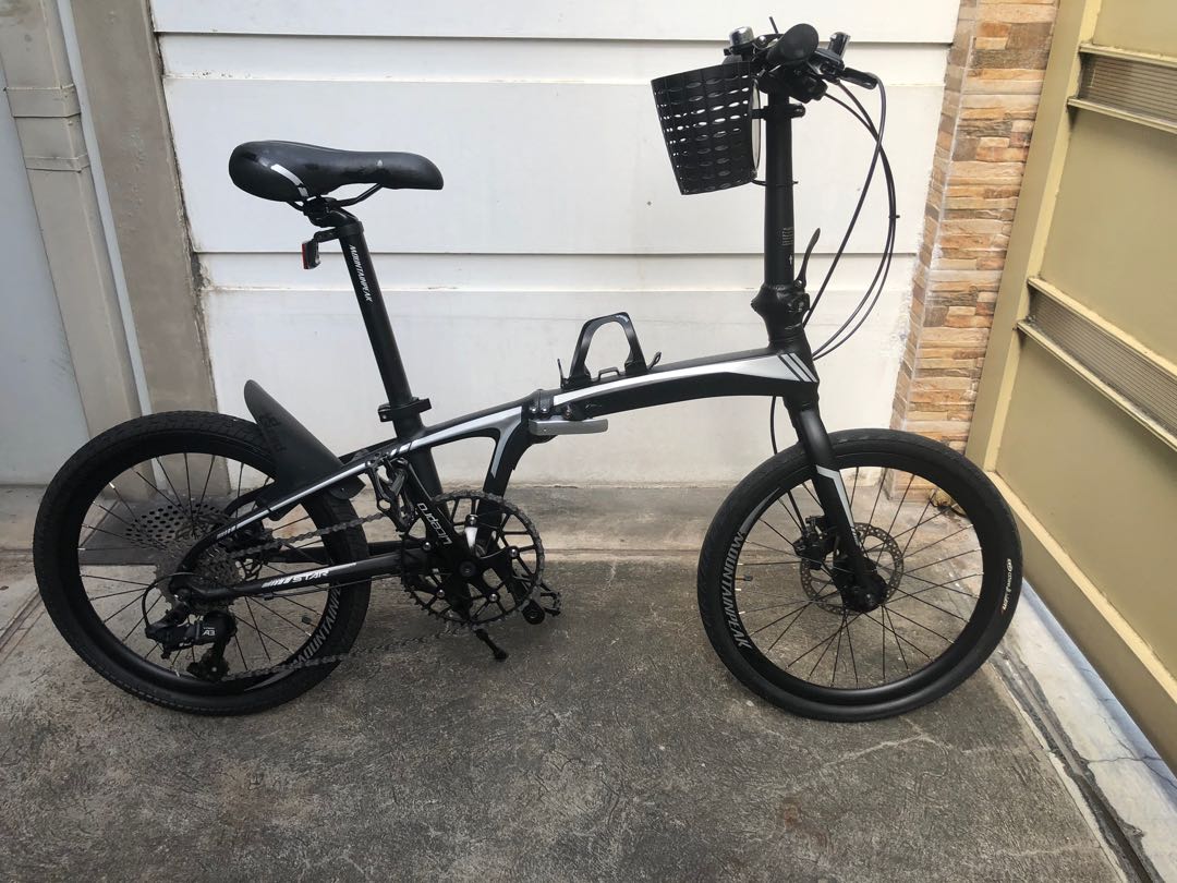 Mountain peak sales folding bike