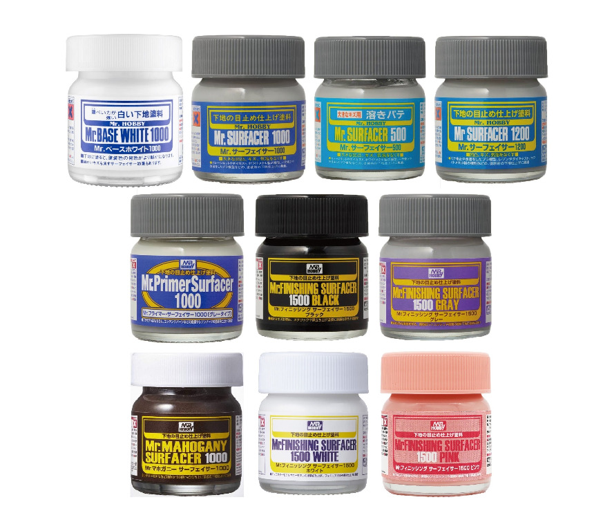 [7th Aug 2022] Mr Hobby Primers Surfacers, Hobbies & Toys, Stationery
