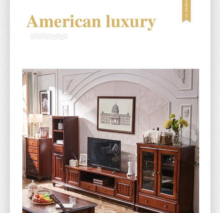 Showhouse SUPER SALE NATALIE TV Console Display American Solid