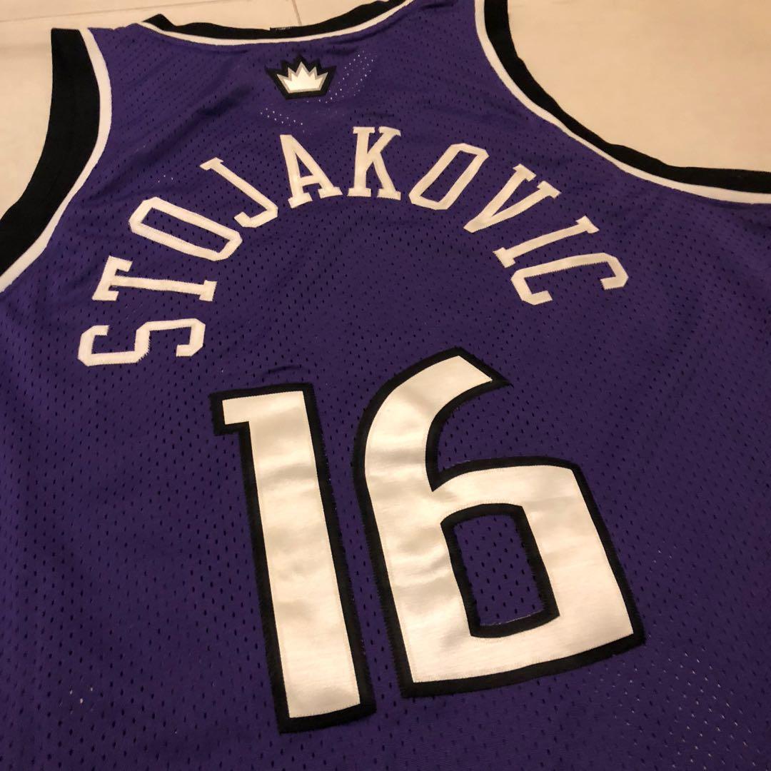 Authentic Reebok Sacramento Kings Peja Stojakovic #16 Home Jersey