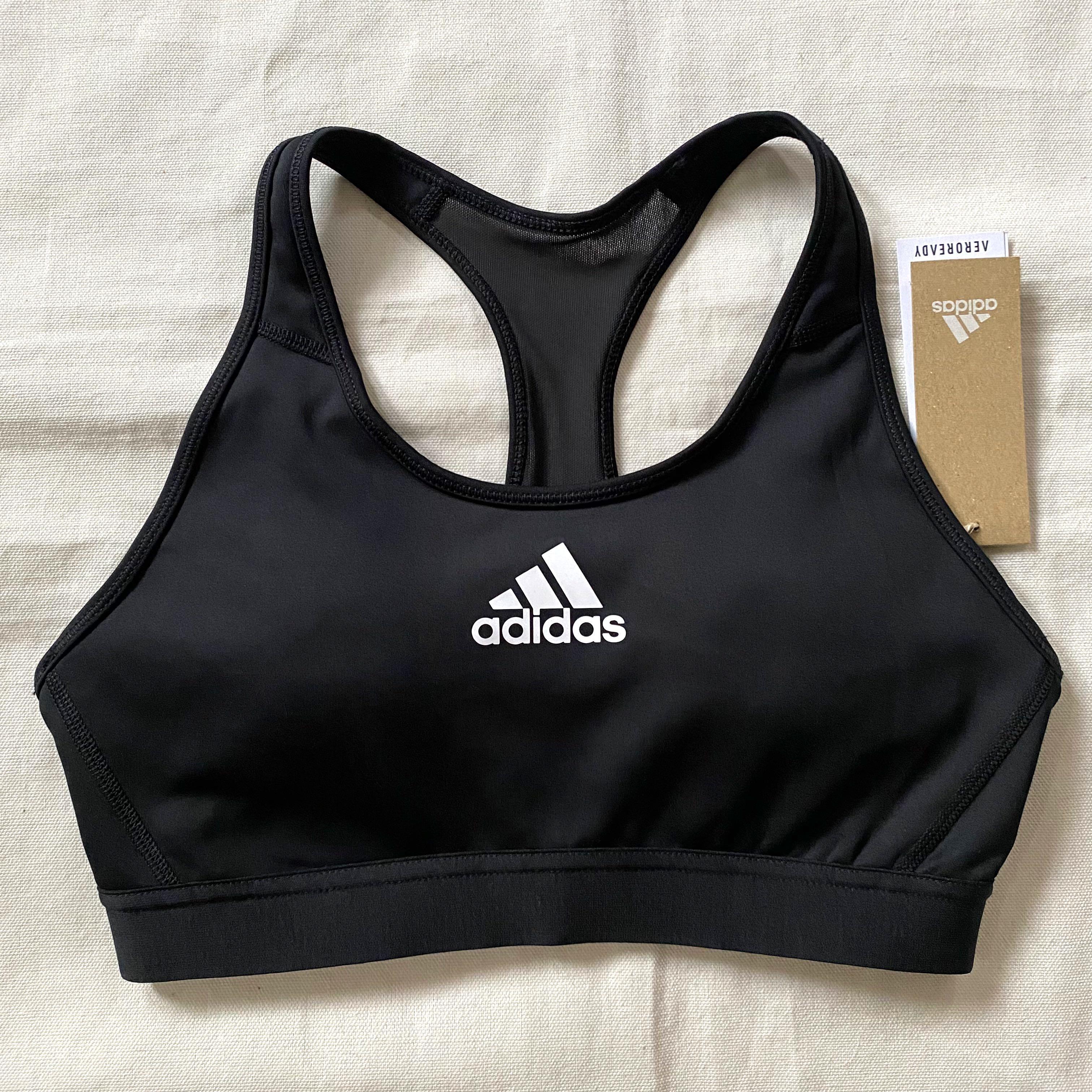 NEW with tags Adidas sports bra, Women's Fashion, Activewear on Carousell