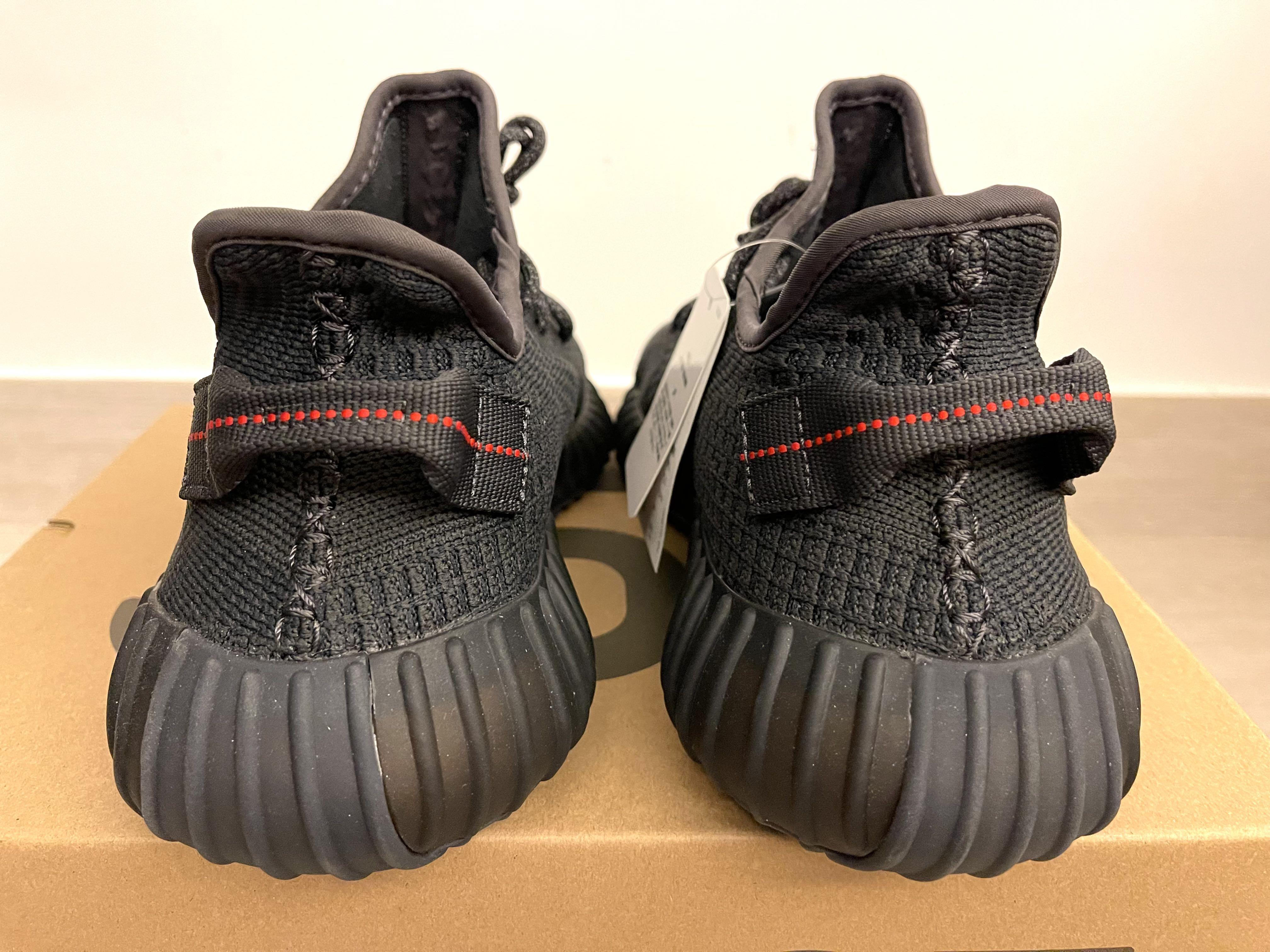 black static yeezy non reflective