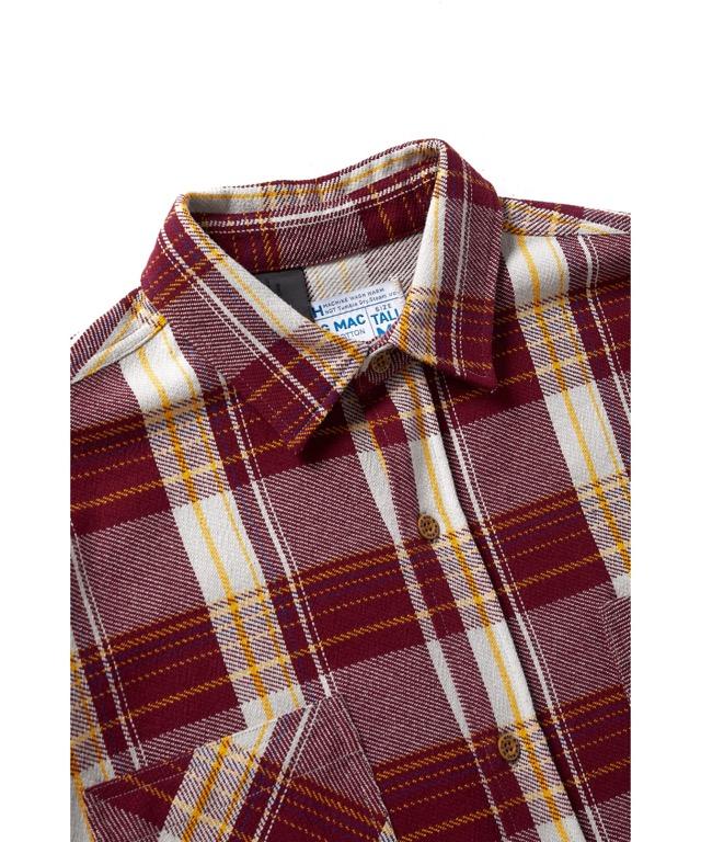 N.Hoolywood Big Mac Check Shirt, 男裝, 上身及套裝, T-shirt、恤衫