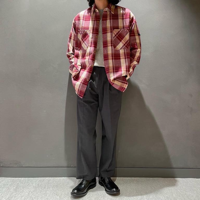 N.Hoolywood Big Mac Check Shirt, 男裝, 上身及套裝, T-shirt、恤衫