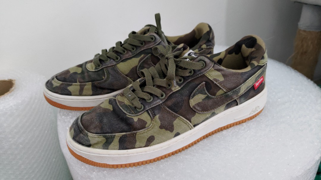 Supreme x 'air force 1 camo store