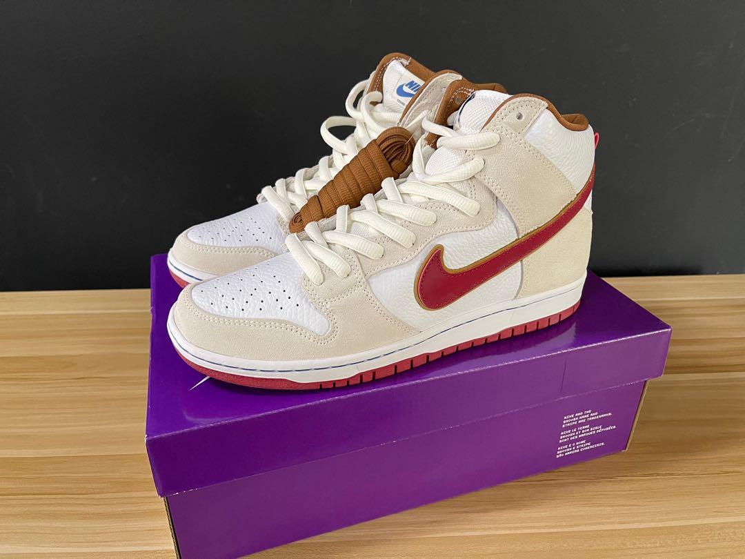 nike sb dunk high sail