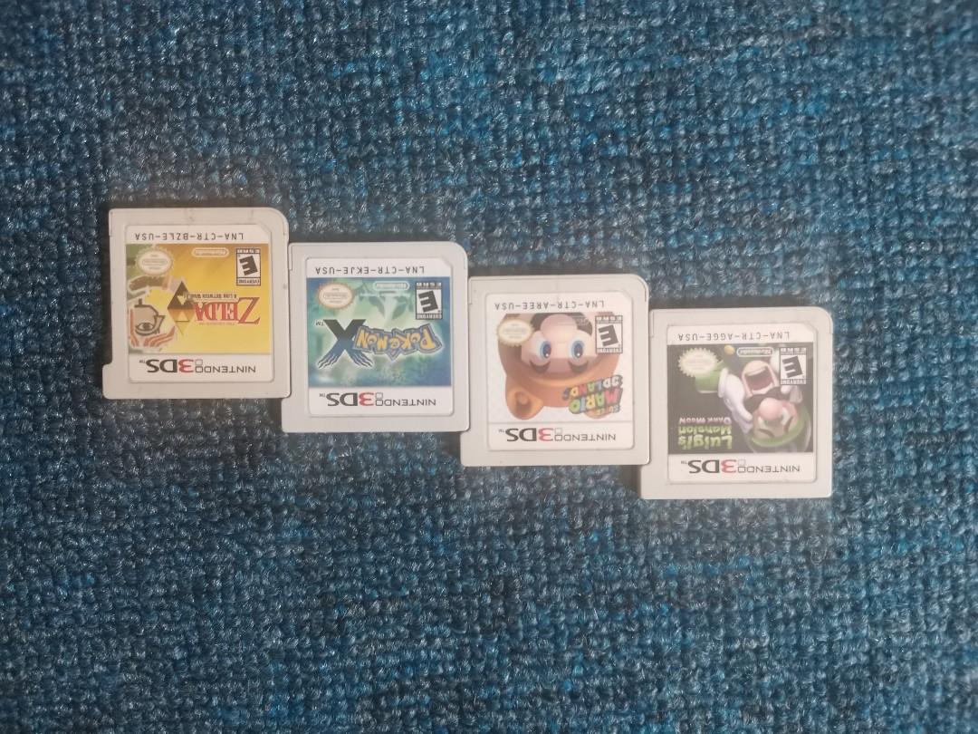 Nintendo 3ds games for sale mario 3d land, zelda, pokemon x, luigis