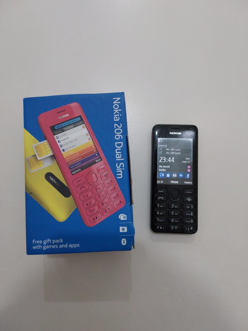 Nokia 206, Mobile Phones & Gadgets, Mobile Phones, Early Generation Mobile  Phones on Carousell