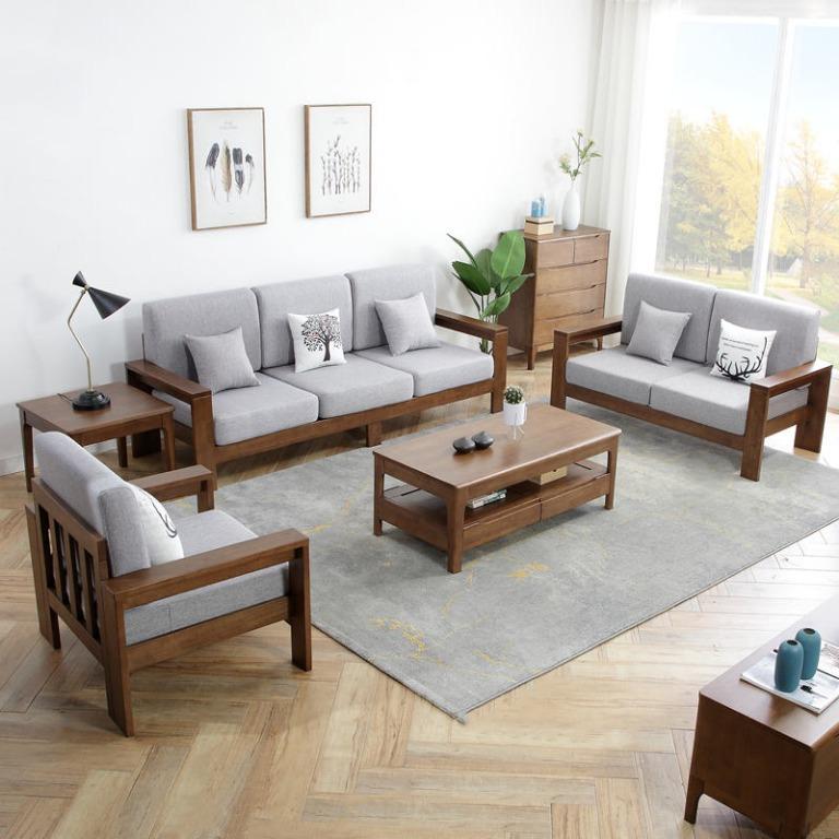Super Discount NORA Scandi Japanese Daybed Sofa Solid Wood Nordic