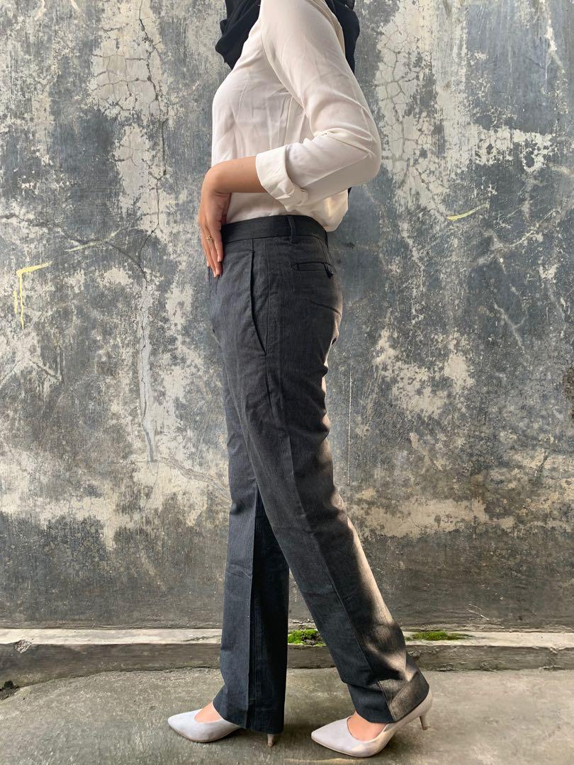 Office Pants GAP grey | celana bahan 