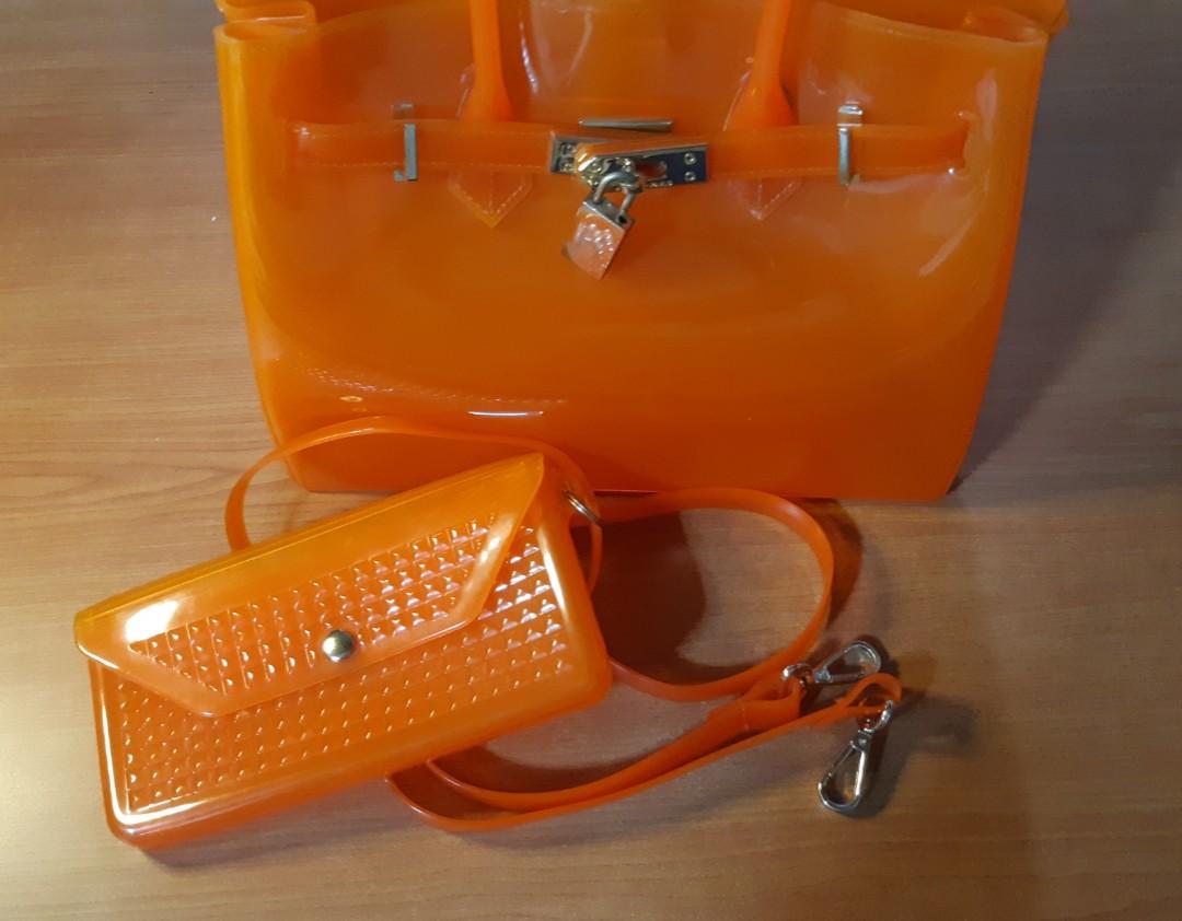 Orange hotsell jelly purse