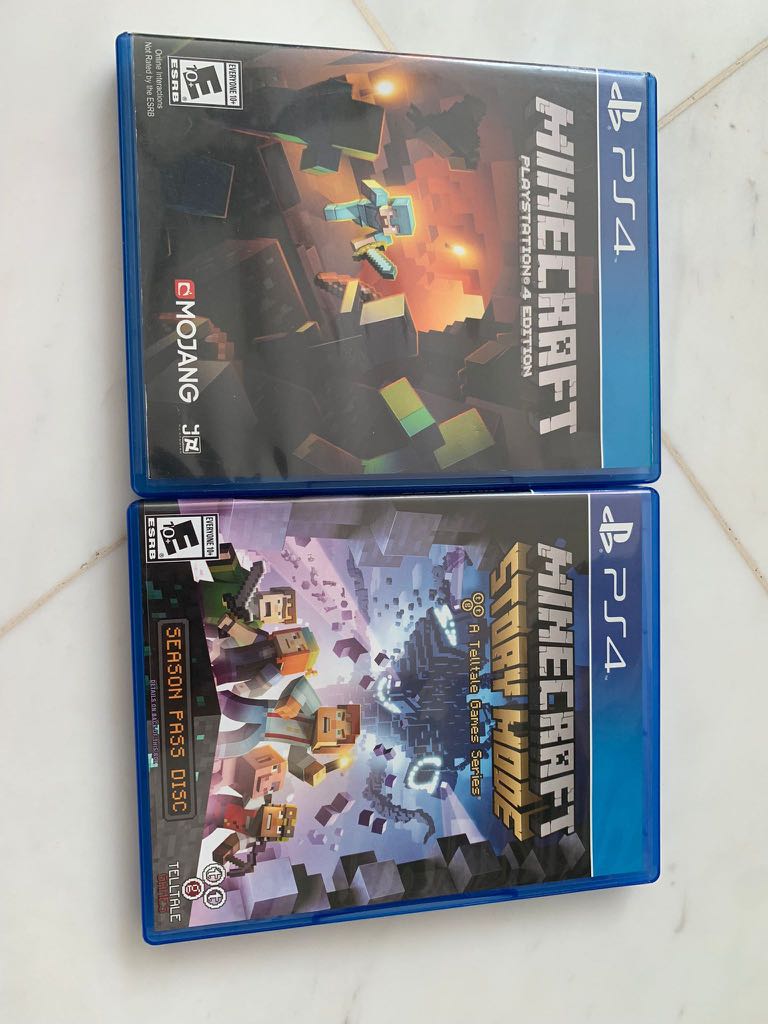 Original Minecraft PS4 Video Game Video Gaming Video Games