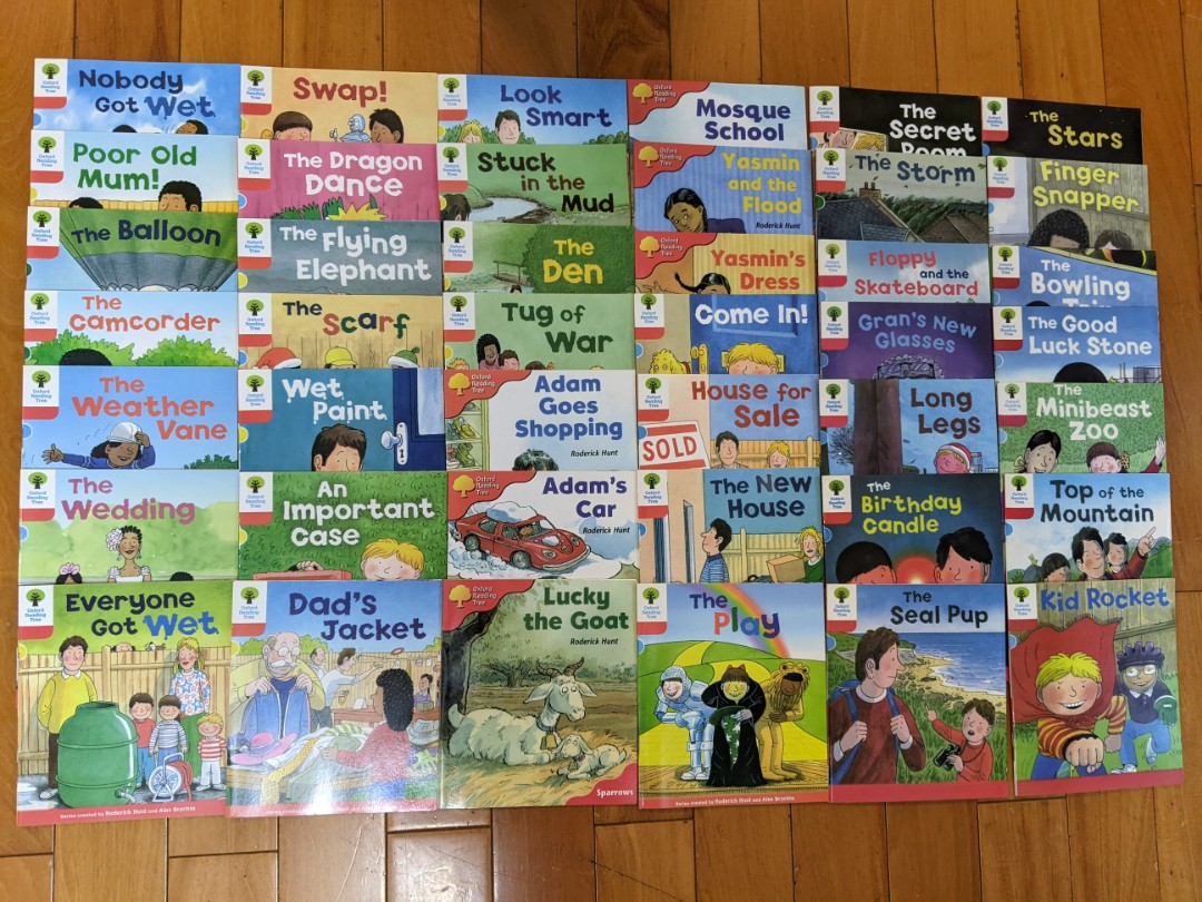 Oxford Reading Tree Stage 4 (4-1 to 4-42) 42 books, 興趣及遊戲, 書 