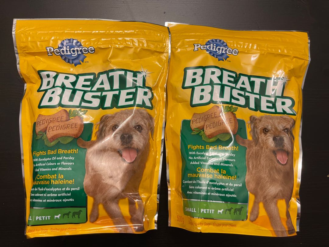 Pedigree breath best sale busters