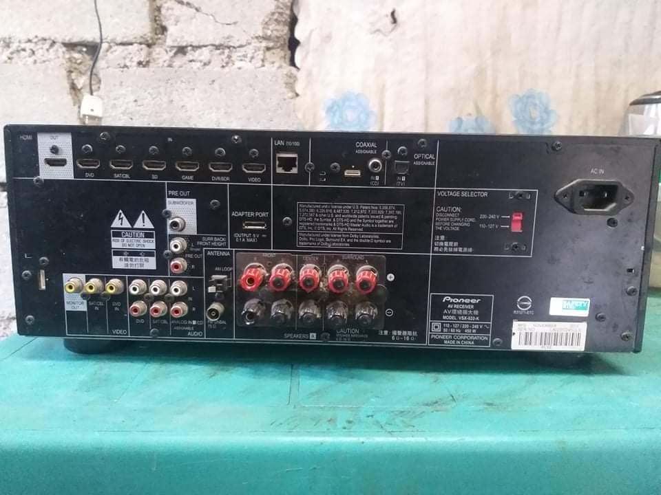 Pioneer VSX822K, Audio, Soundbars, Speakers & Amplifiers on Carousell