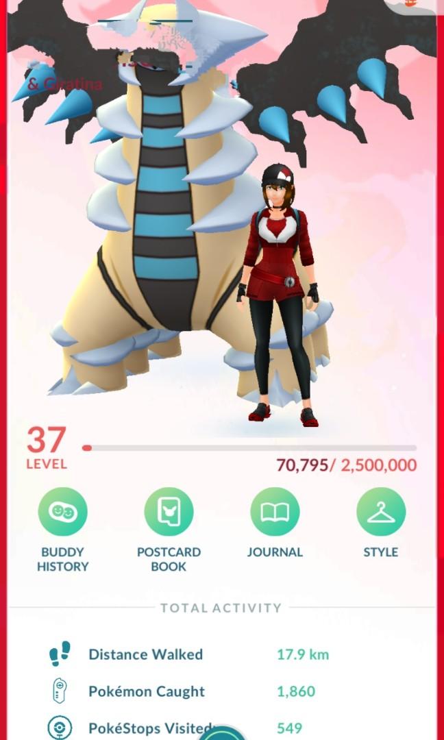 Compte Pokémon GO Avec Pokémon 100% IV (valeur Individuelle Parfaite) - Version Android