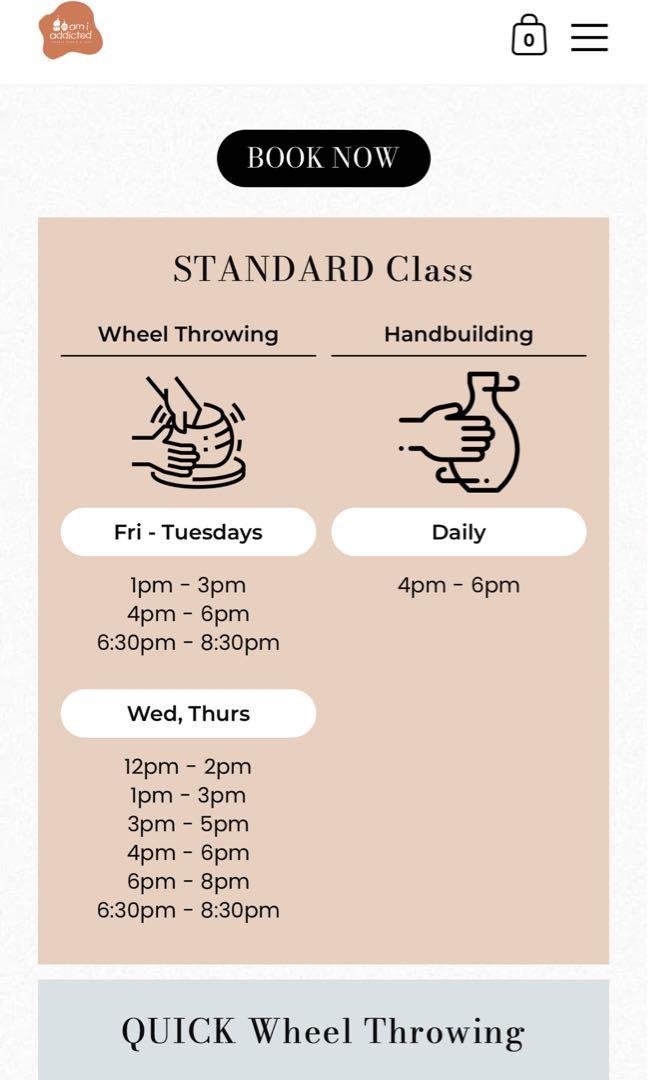 FREE Pottery Ceramics Complimentary Experience Session Am I Addicted