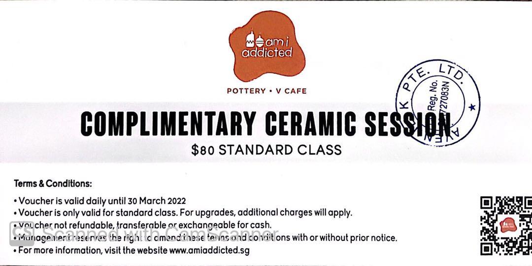 FREE Pottery Ceramics Complimentary Experience Session Am I Addicted