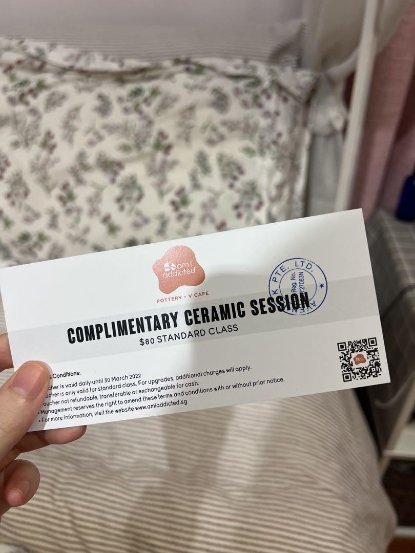 FREE Pottery Ceramics Complimentary Experience Session Am I Addicted