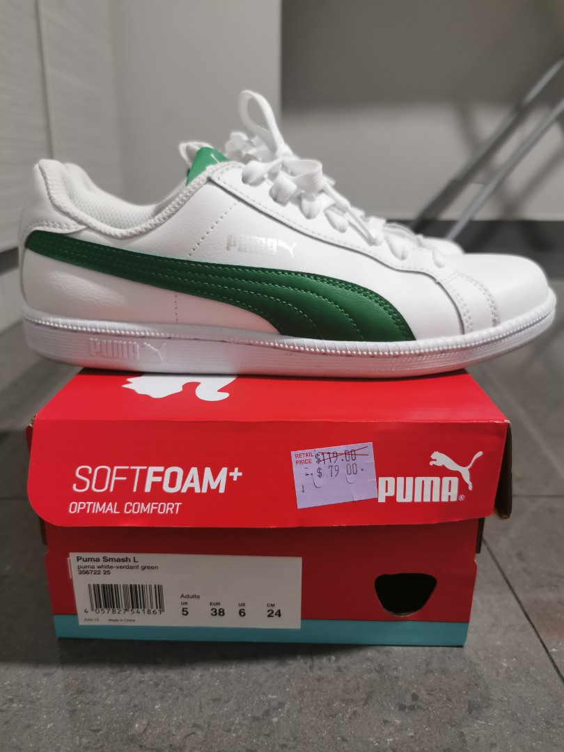 puma white tennis