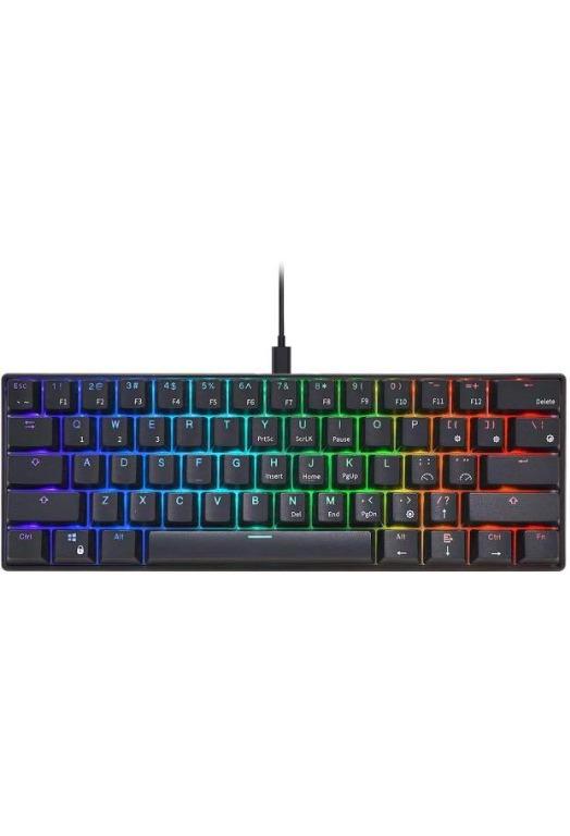 Ready Stocks Rk61 Royal Kludge Wireless Bluetooth 60 Mechanical Keyboard For Gaming Typing Rgb Computers Tech Parts Accessories Computer Keyboard On Carousell