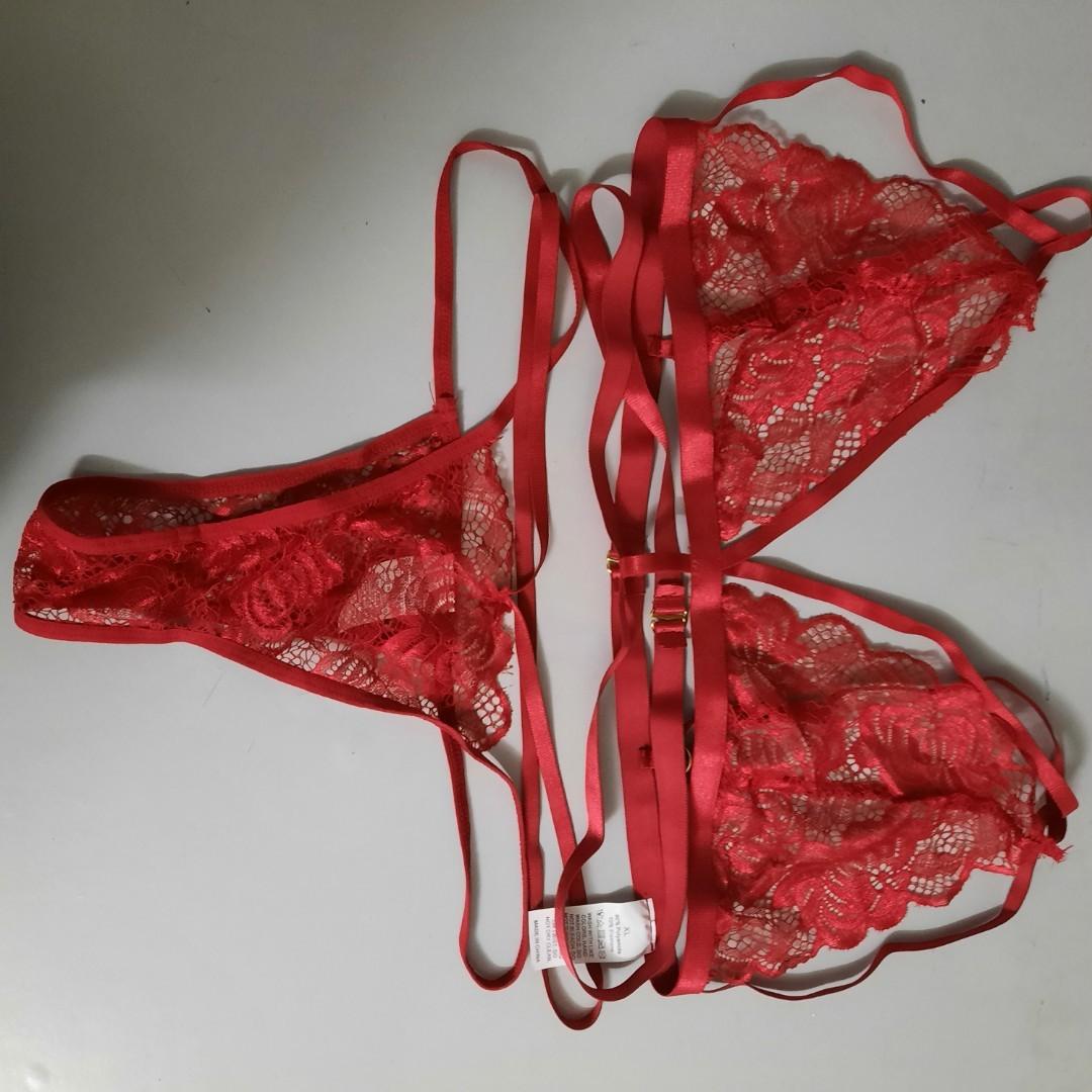 Women's size 16DD 'KMART' Gorgeous scarlet red lace bra - EUC, Women's  Fashion, Clothes on Carousell