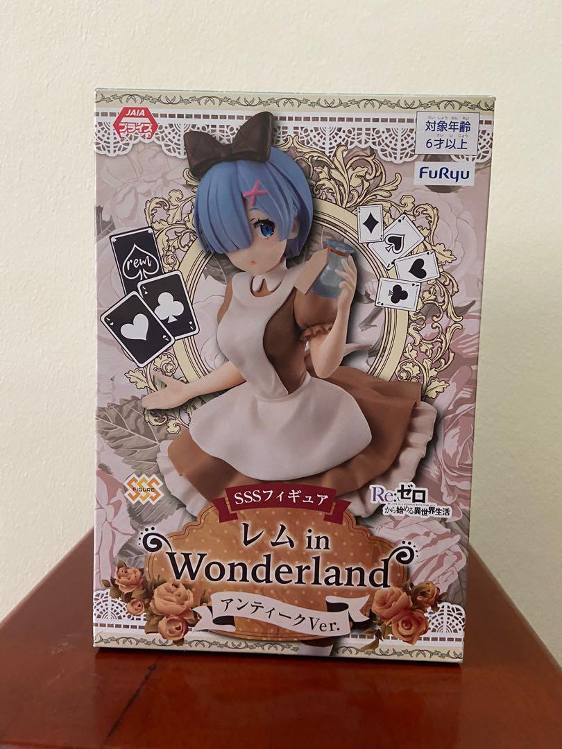 ReZero SSS Figure Alice Rem Figure in Wonderland Antique Version FuRyu