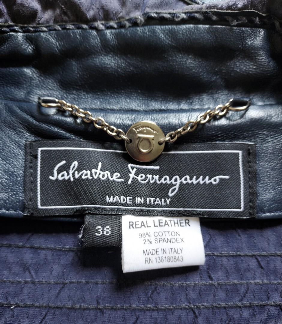 Salvatore ferragamo jacket best sale womens