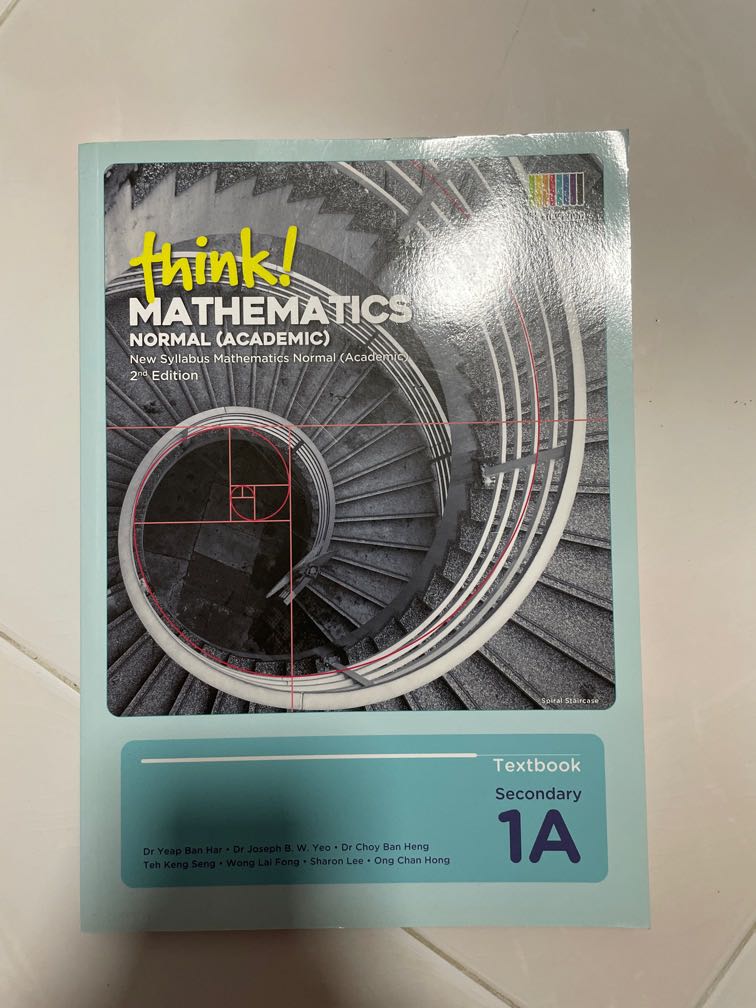 Sec 1 Math Textbook 1A, Hobbies & Toys, Books & Magazines, Textbooks on ...
