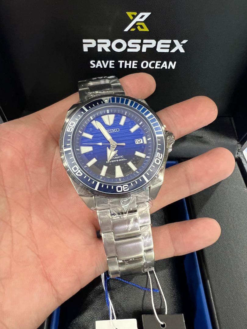SEIKO PROSPEX SAMURAI SAVE THE OCEAN SPECIAL EDITION DIVERS 200M AUTOMATIC  SRPC93K1, Men's Fashion, Watches & Accessories, Watches on Carousell