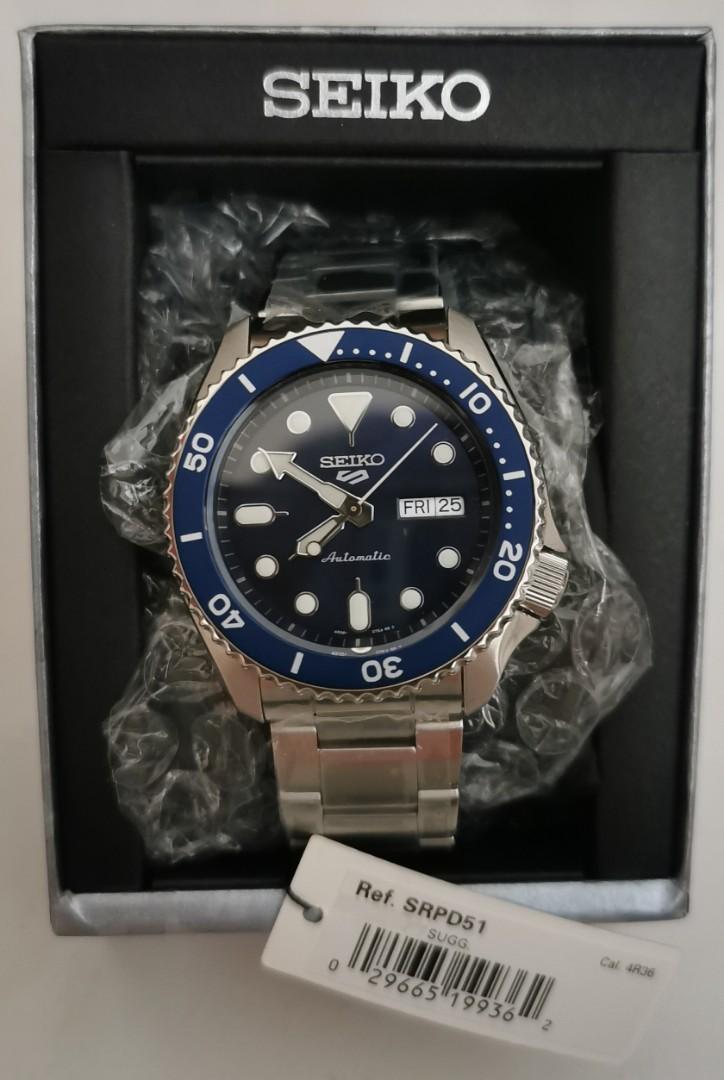 Seiko SRPD51 cal. 4R36, Men's Fashion, Watches & Accessories, Watches on  Carousell