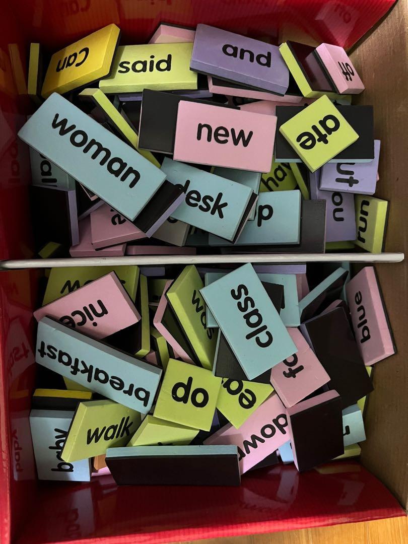 Sentence building tile, Hobbies & Toys, Books & Magazines, Children's Books on Carousell